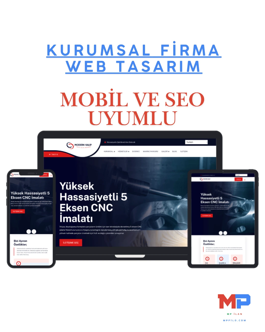 MPFilo Blog - Makina Satışı Web Tasarımı