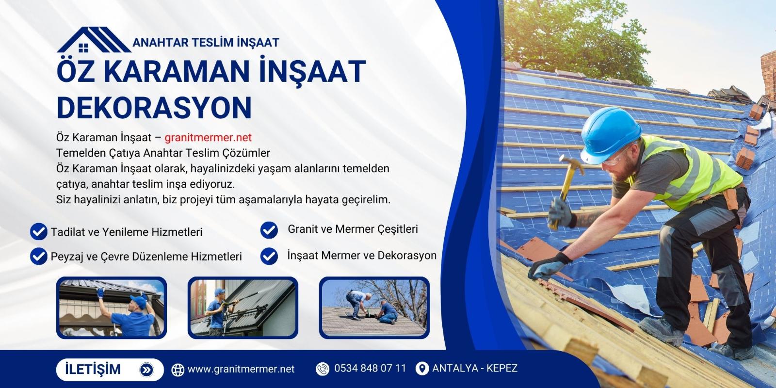 İnşaat Ustası Antalya