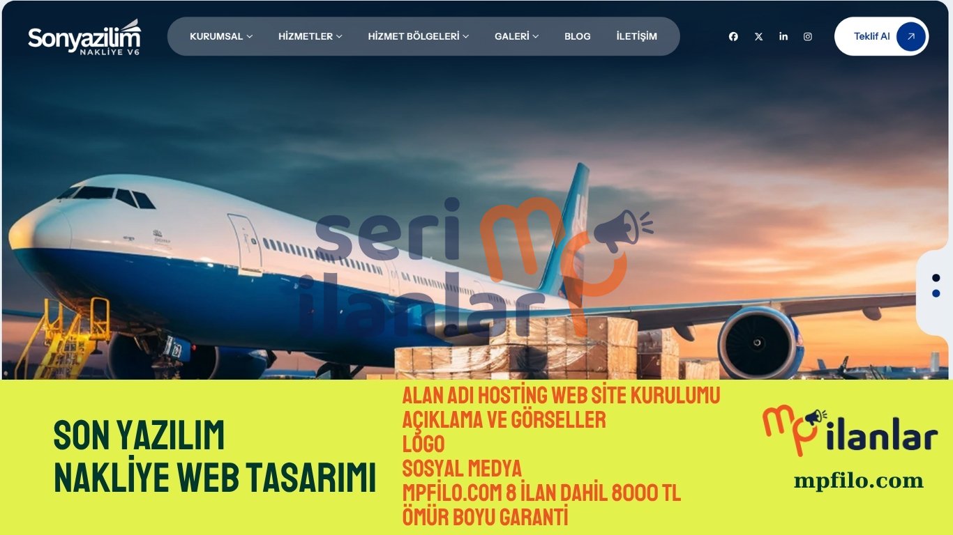 Nakliyat evden eve taşımacılık hazır web tasarımı