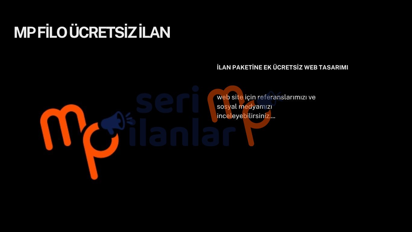 ücretsiz ilan
