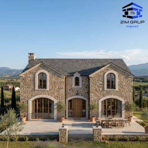 Zimgrup'tan Türkiye Geneli Anahtar Teslim Modern Taş Evler - MpFilo